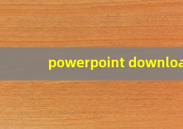 powerpoint download